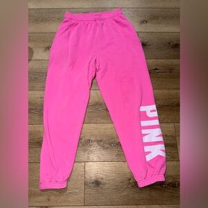 Victoria’s Secret PINK Jogger Sweat Pants size Small